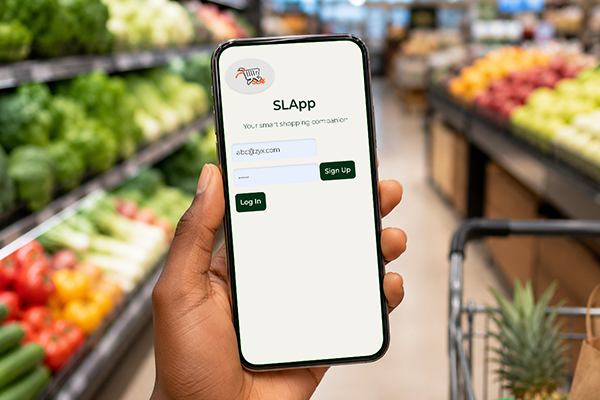 SLApp authentication and login UI
