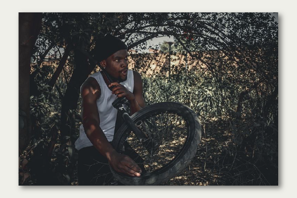 Ride the Campus Like a BMX Track photography project