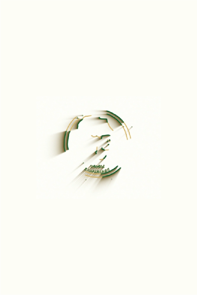 Kinetic assembly still from YPD Mokone Conference logo reveal