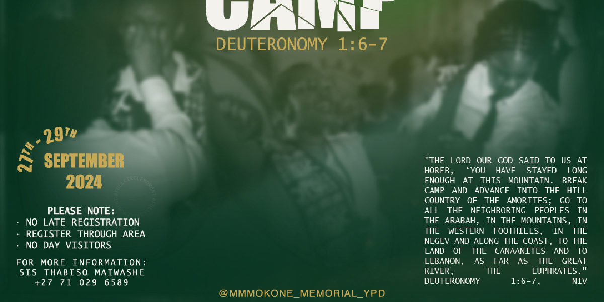 Bottom half detail of the 4M YPD Convention poster