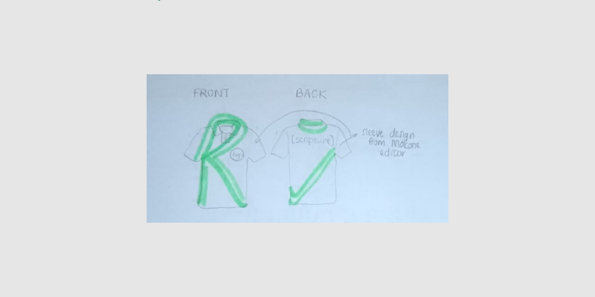 RR Wright YPD t-shirt detail